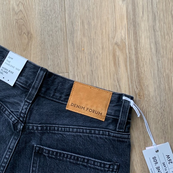 Denim Forum The Marlene '60s High Rise Flare - Picture 11 of 12